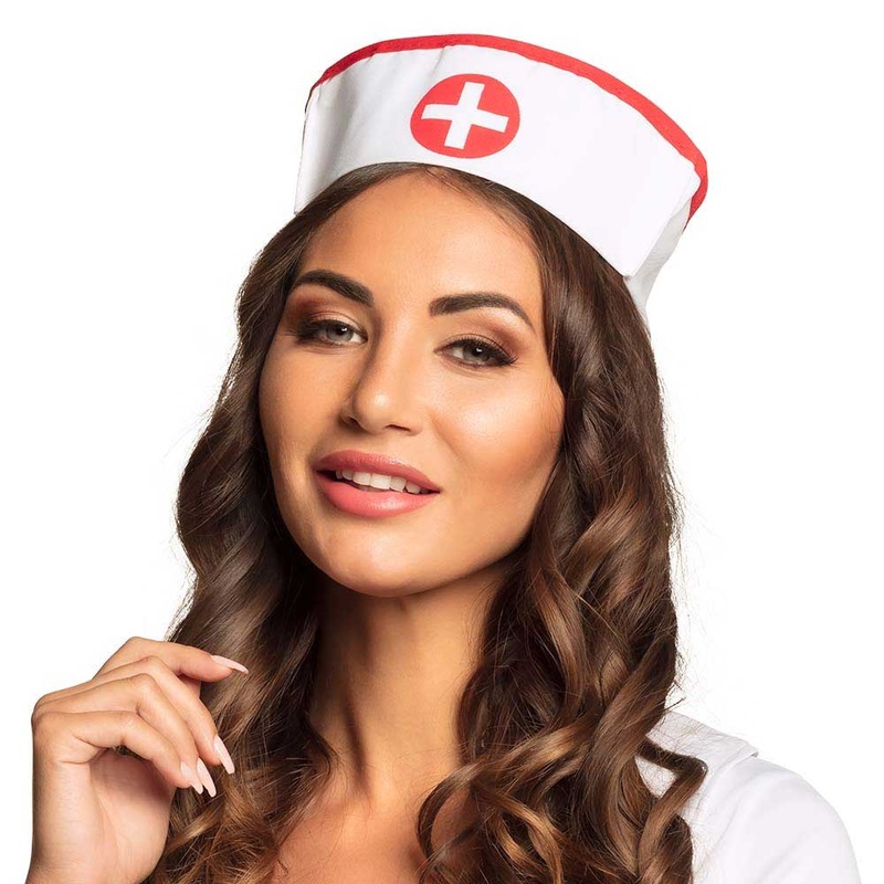 Nurse cap with ribbon