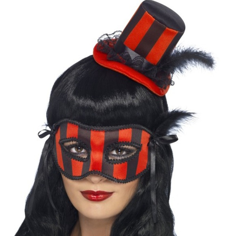 2-piece Elegance Showmaster Set in red-black