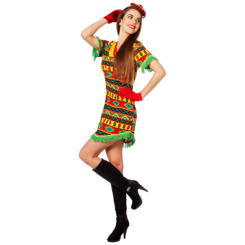 Colorful Fiesta Mexicana ladies costume 34