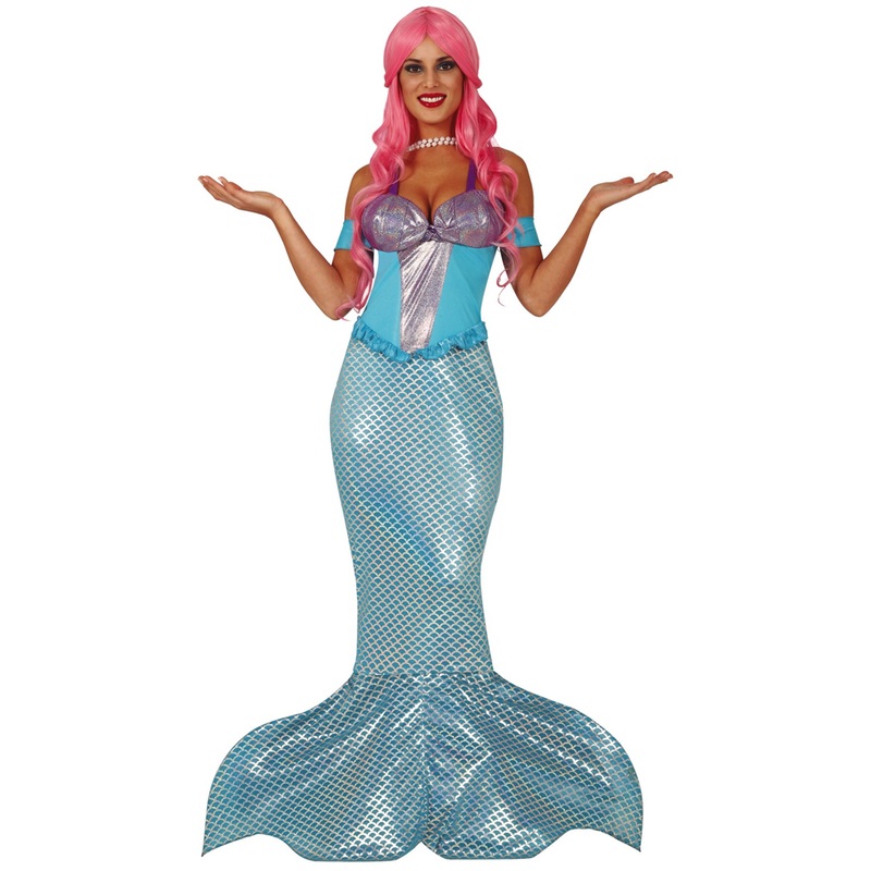 Elegant mermaid costume for women S