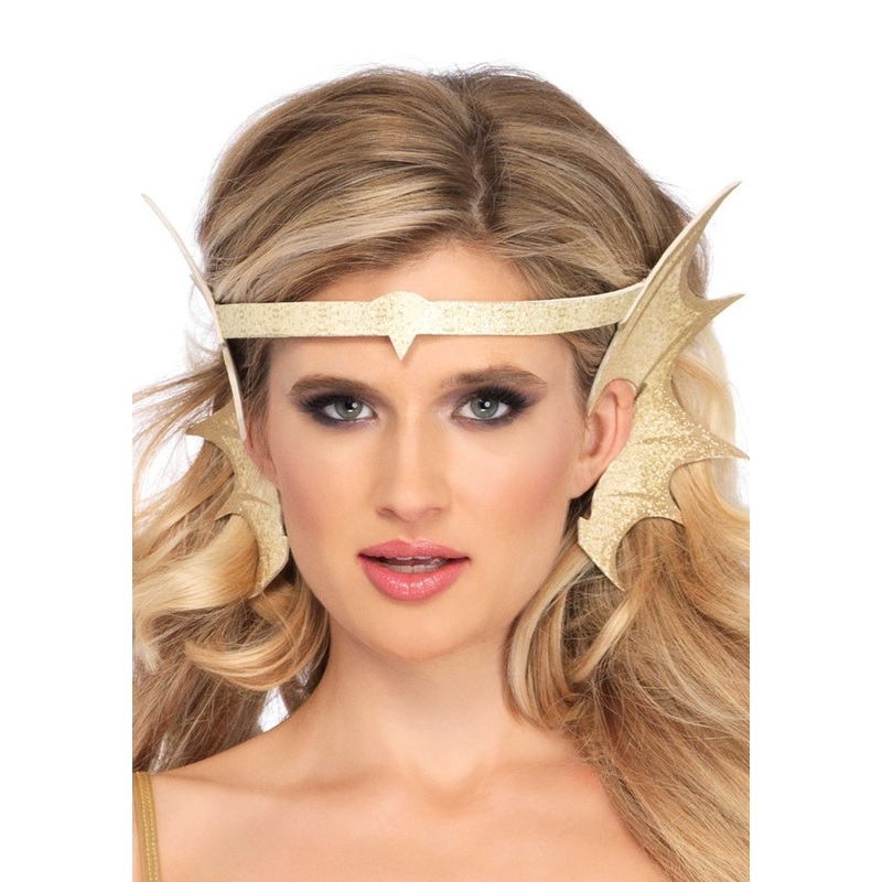 Glitter mermaid ears gold