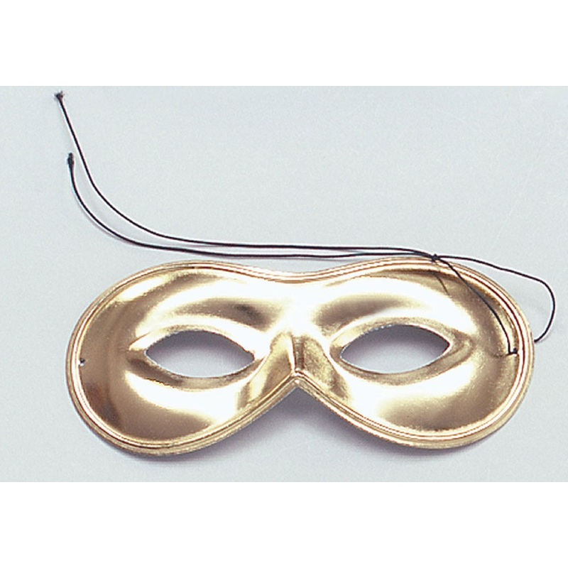 Golden domino mask