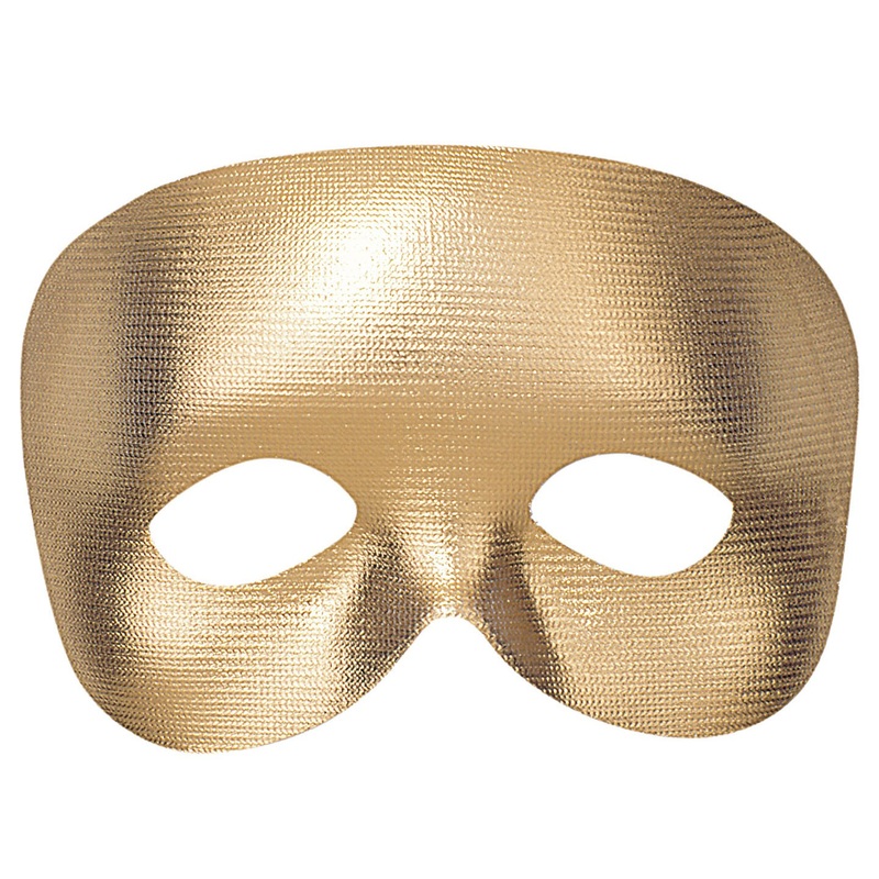 Golden phantom mask