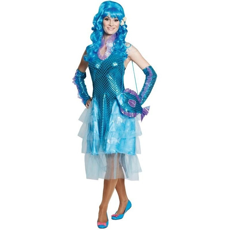 Isabelle blue mermaid costume for women 34