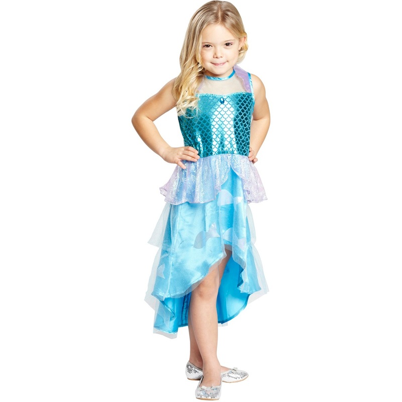 Mermaid princess child costume 116