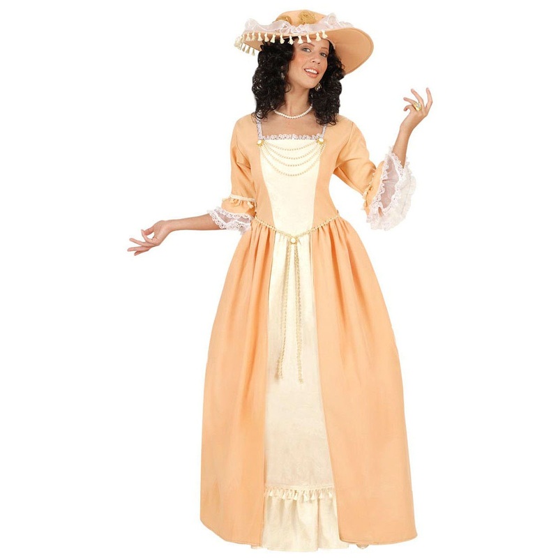 Noble court lady dress with hat M