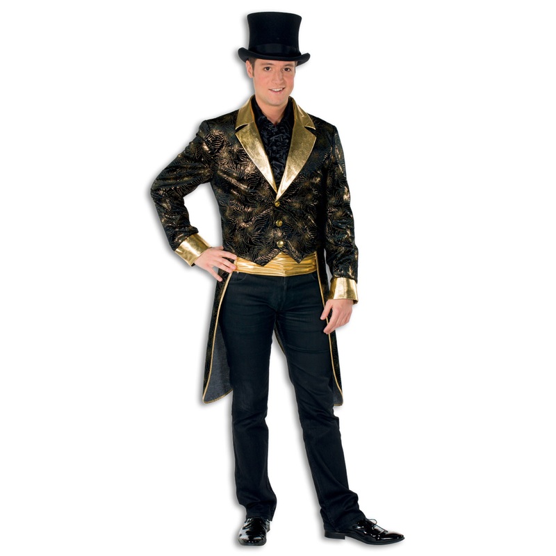 Noble gold tailcoat for men 48