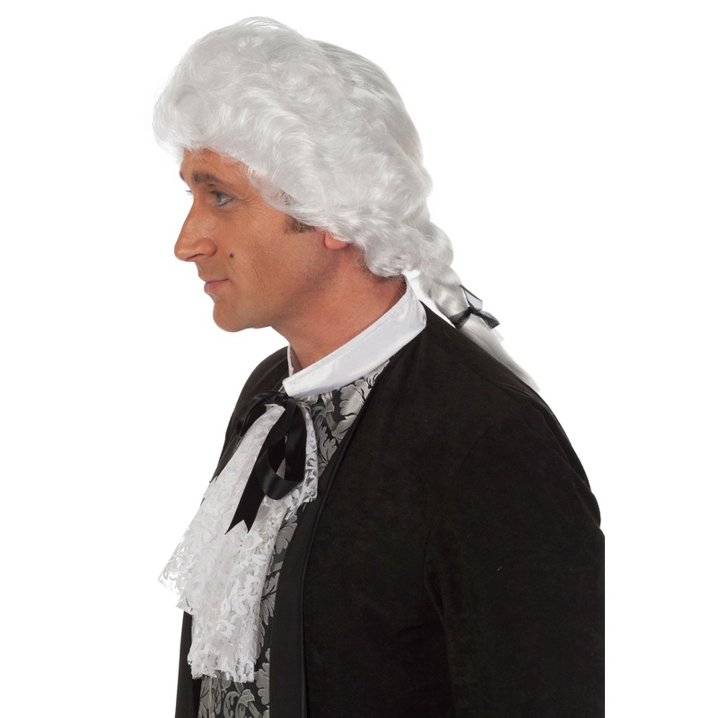 Nobleman baroque wig for men