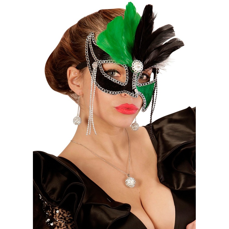 Picchio Verde Venezia eye mask