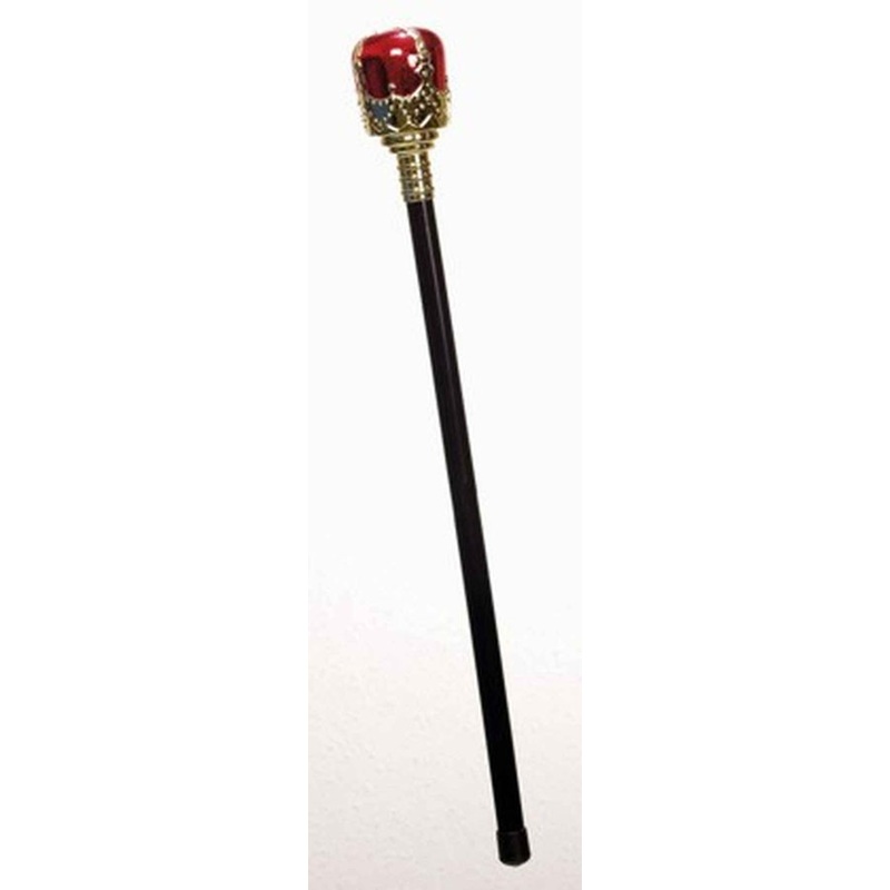 Royal scepter red-black