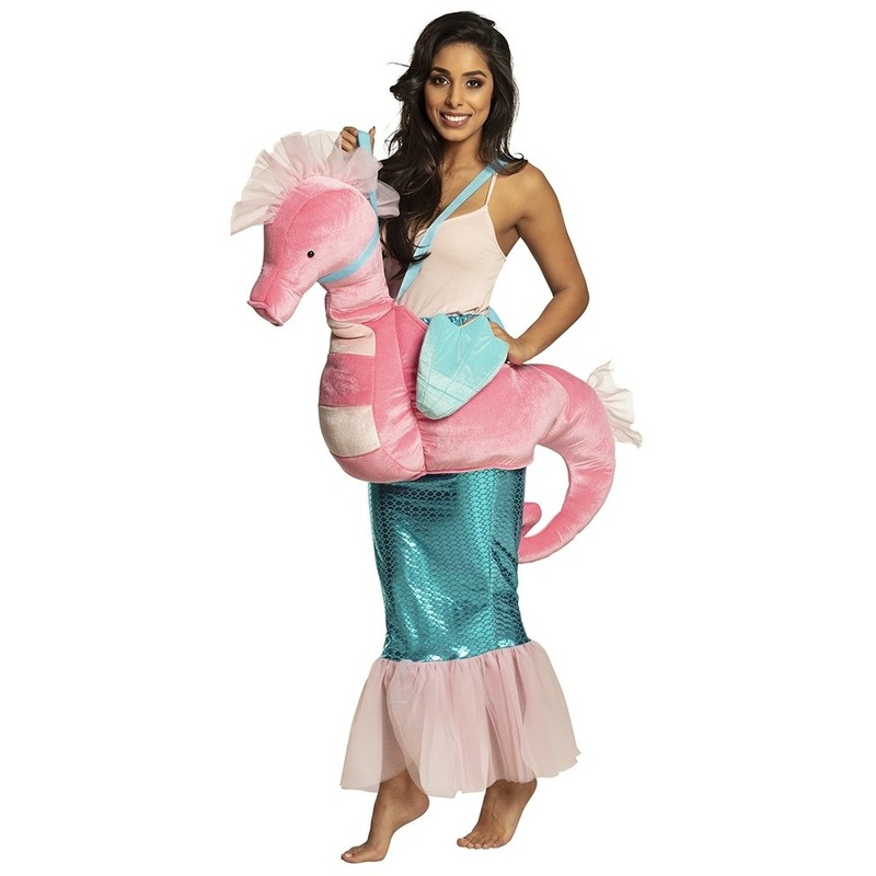 Seahorse Rider Mermaid Ladies Costume