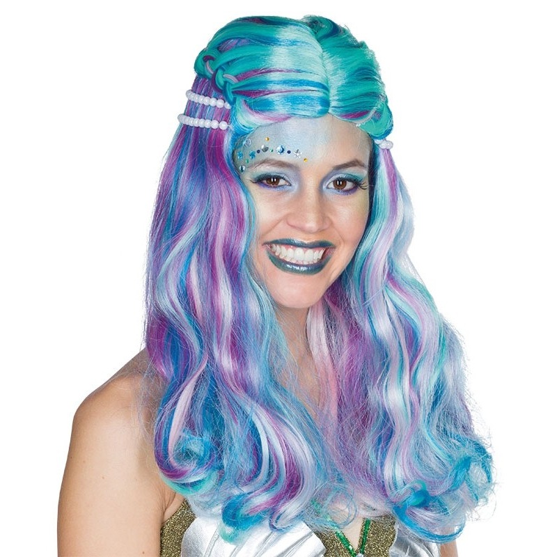 Shades of the Ocean mermaid wig