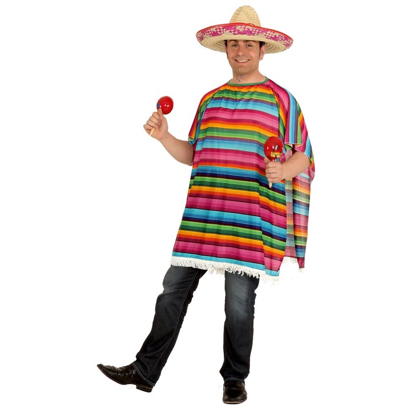 Viva Mexico poncho