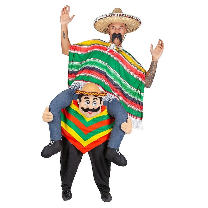 Wild Mexican Piggyback Costume