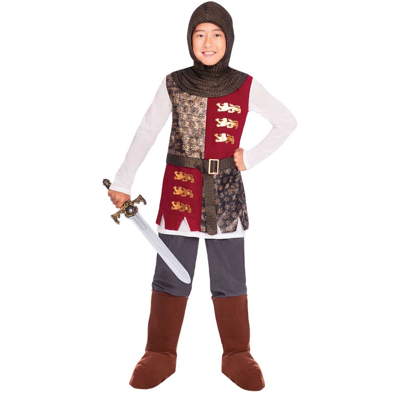 Brave Knight Child Costume Deluxe 4-6 years