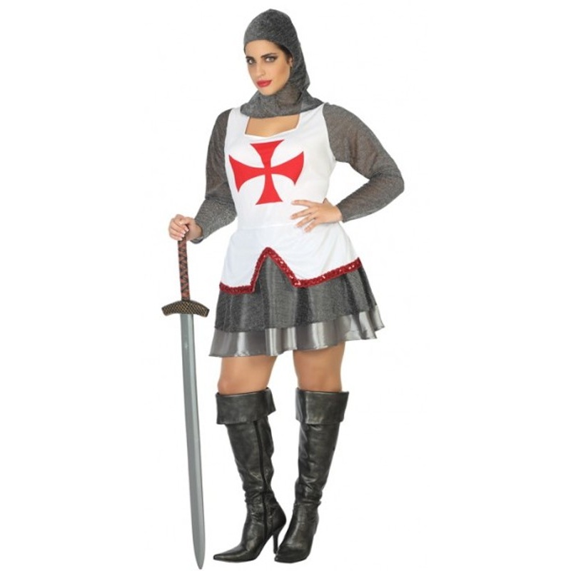 Curvy Knight Medieval ladies costume