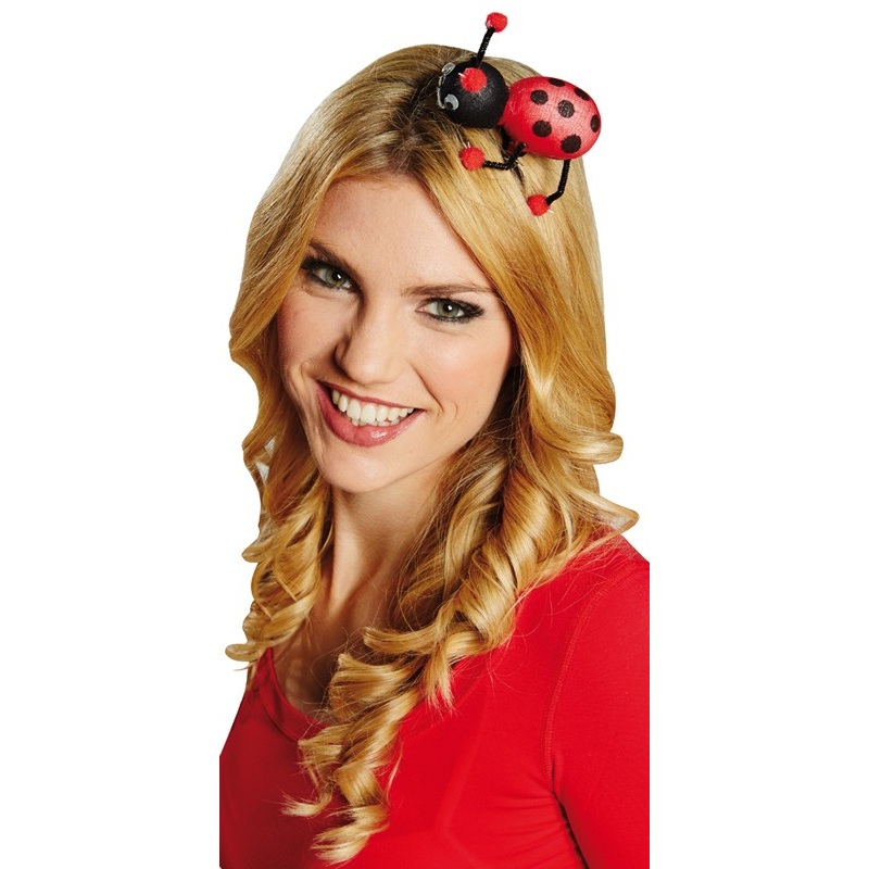 Cute ladybug hair clip