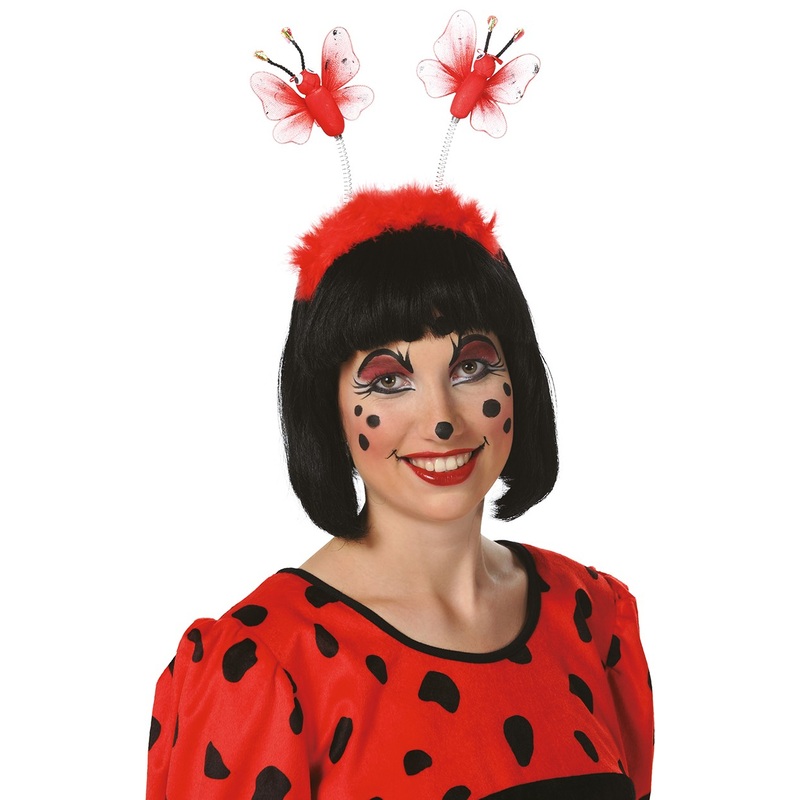 Ladybug butterfly headband