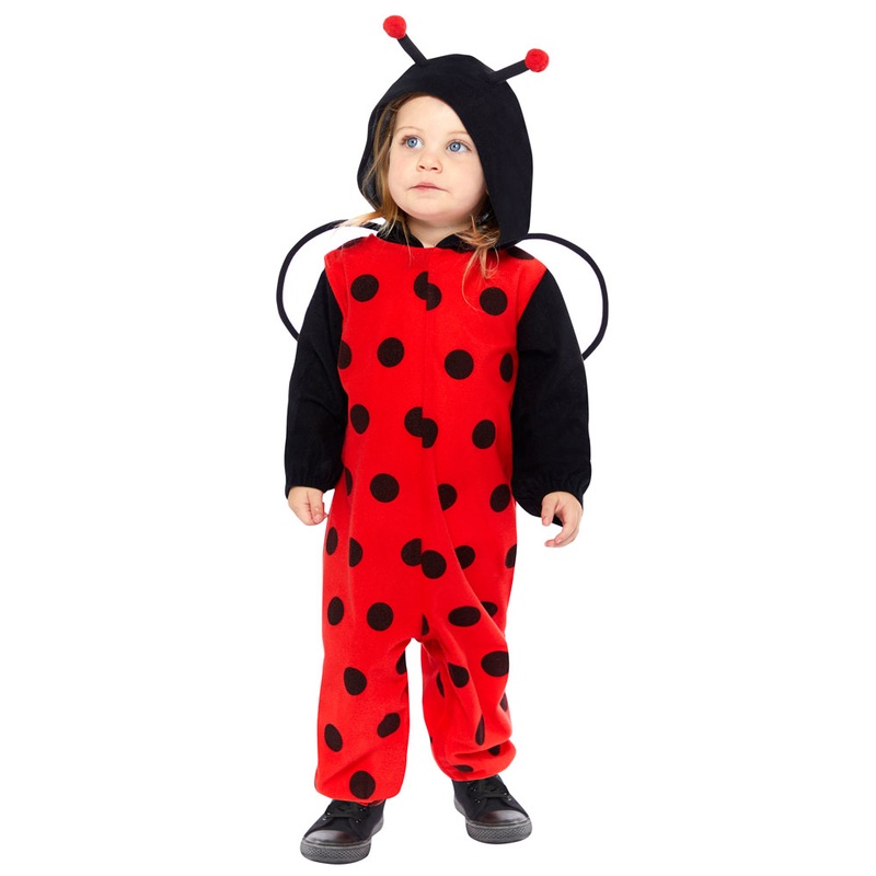 Ladybug overall baby and toddler costume