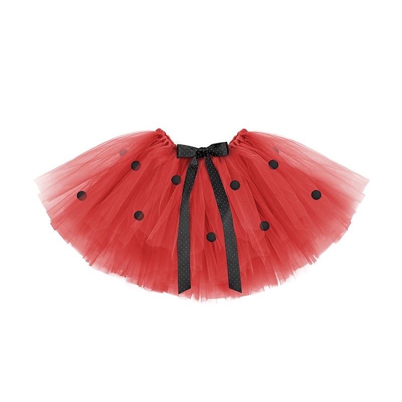 Nice dotted tutu in red with a bow