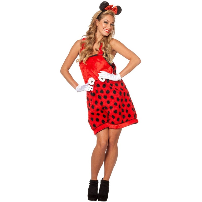 Plush ladybug Micki ladies costume 36