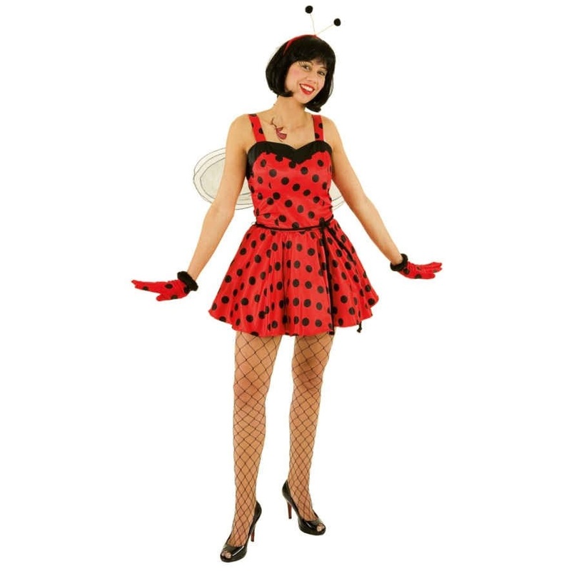 Sexy ladybug dotty ladies costume 38