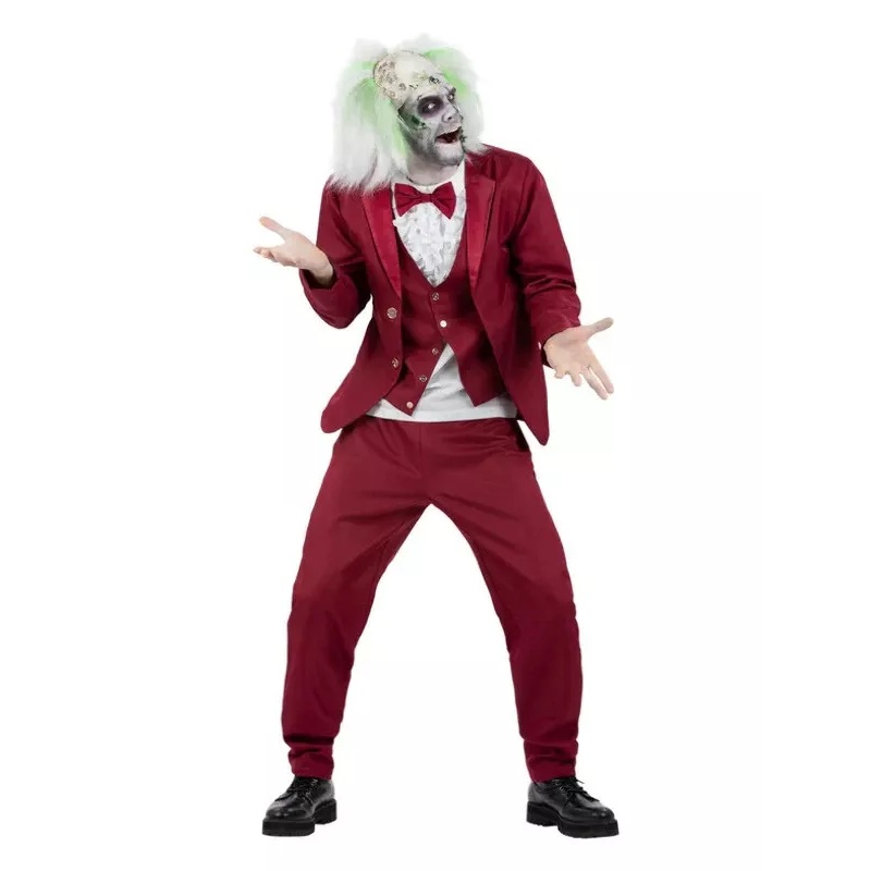 Beetlejuice Groom Men's Costume M