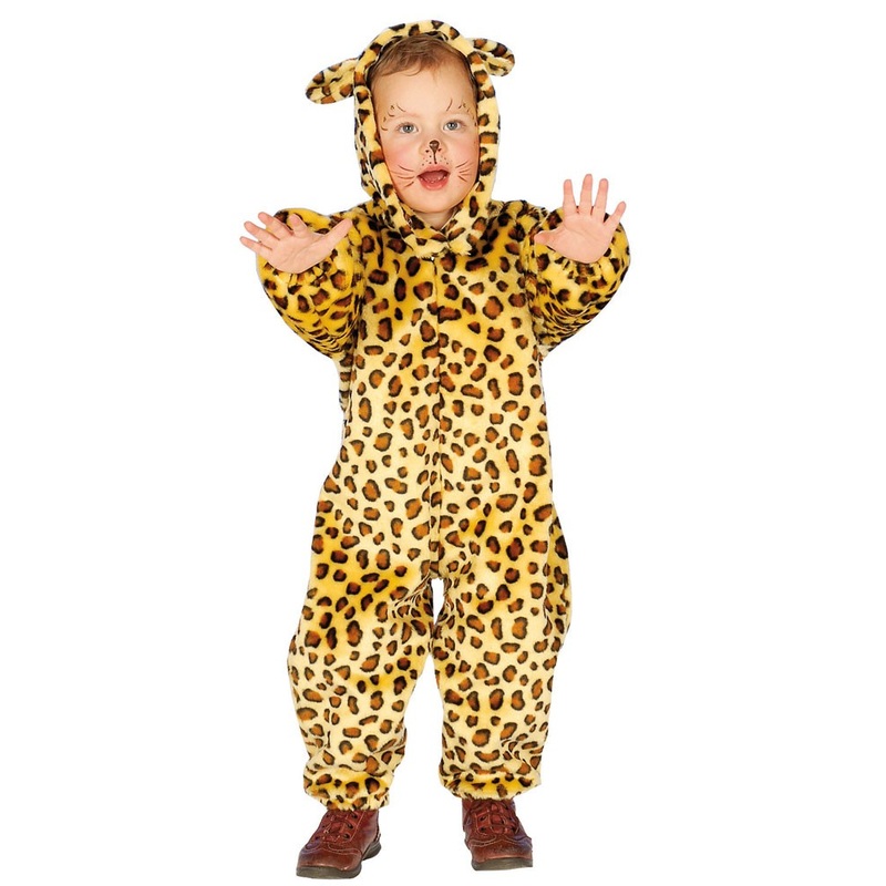 Children's leopard jumpsuit 92