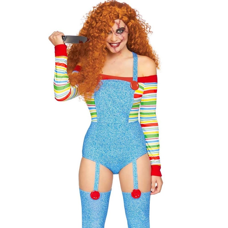 Crazy killer doll ladies costume deluxe XS