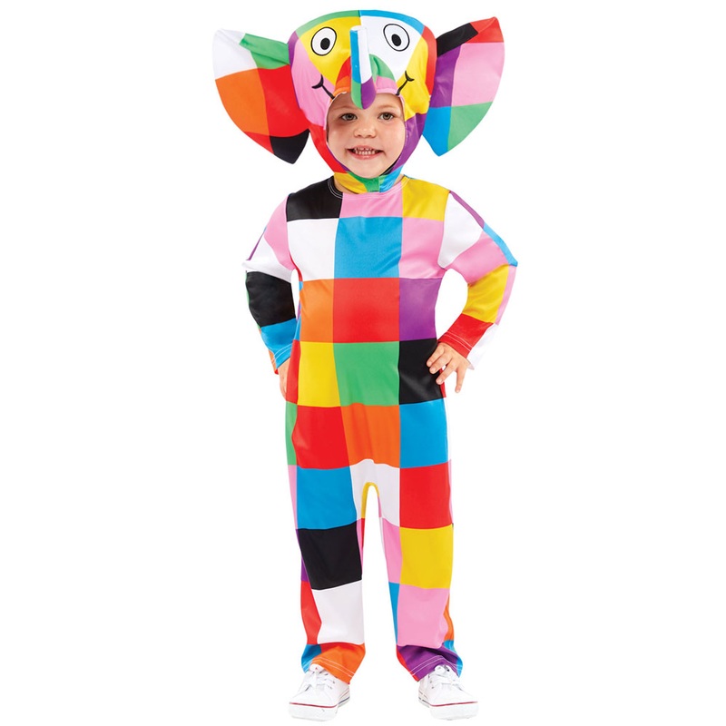 Elephant Elmar children's costume