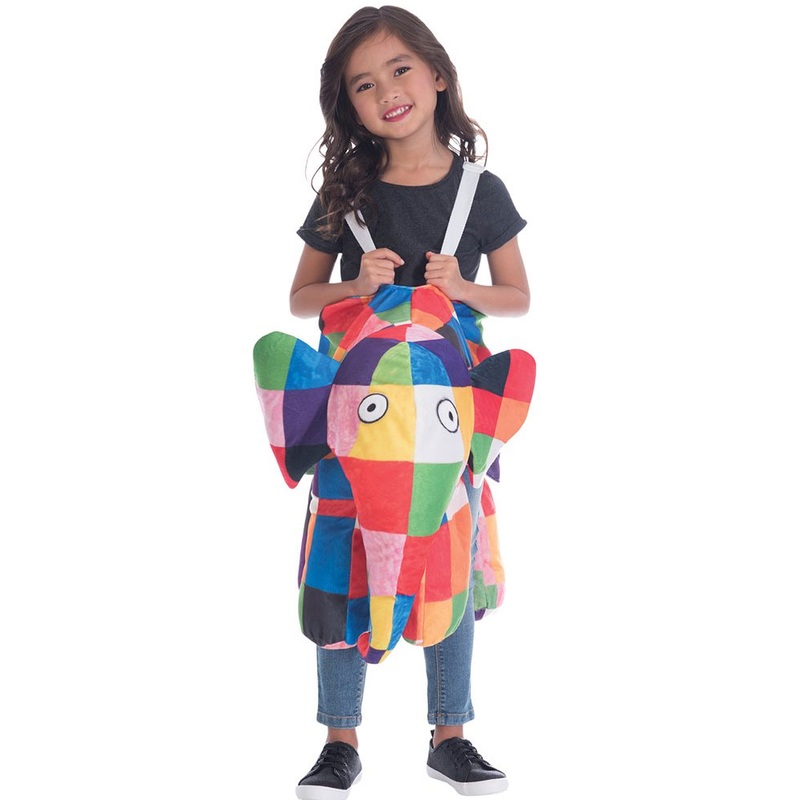 Elmar the elephant child costume