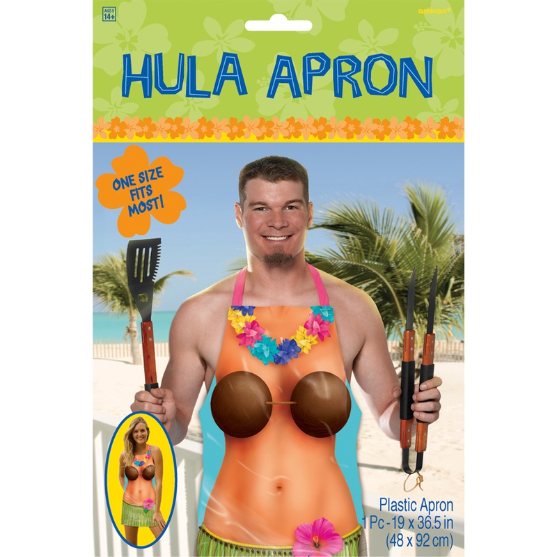 Hawaii apron Hula Girl 48 x 92cm