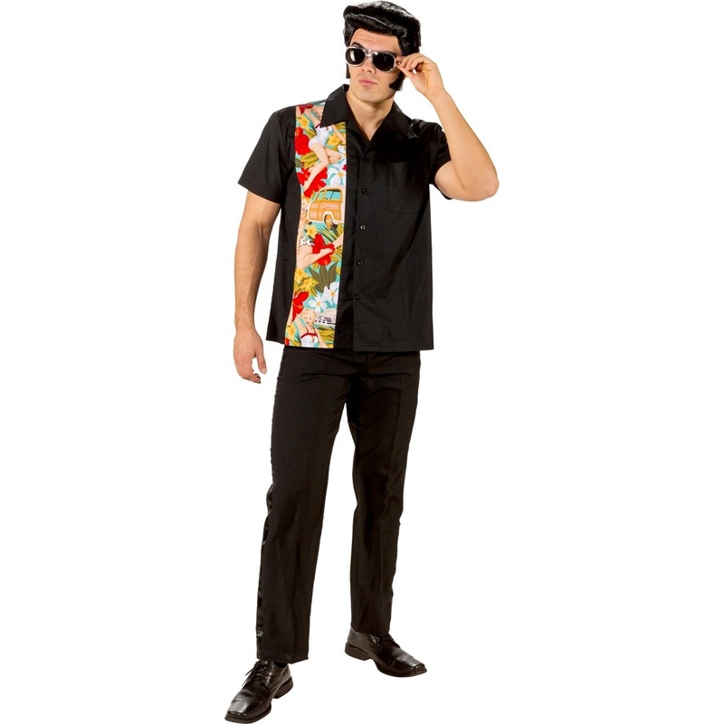 Hawaii pin-up shirt for men S