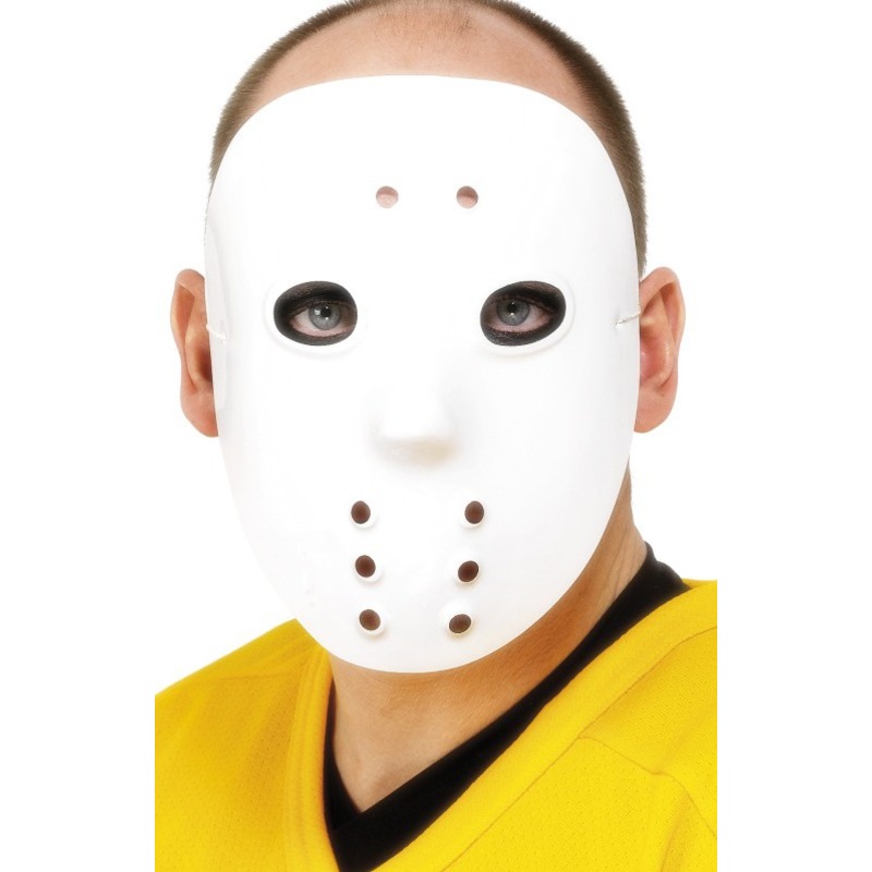 Horror mask hockey killer