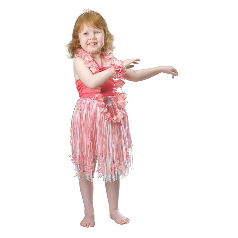 Hula girl child costume