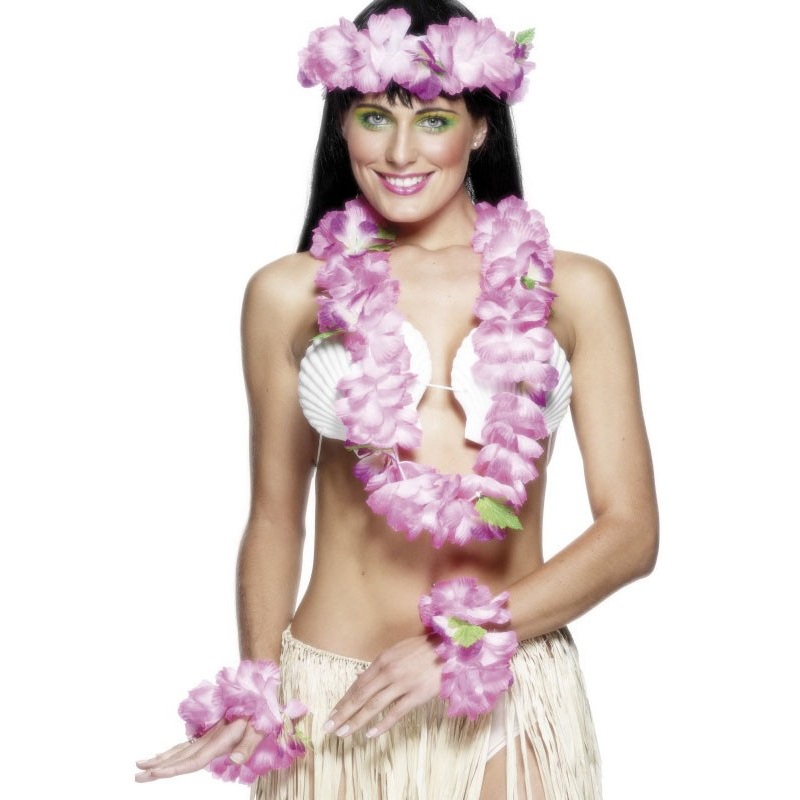 Pink Kariki Hawaii costume set