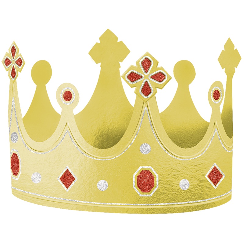 Royal foil crown