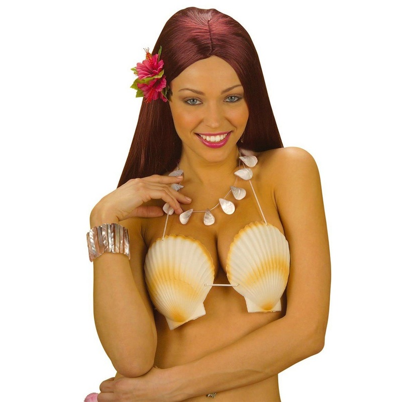 Shell bra hula girl