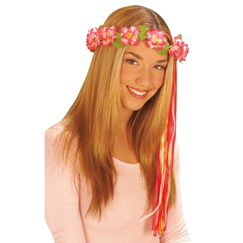Sweet floral hair wreath with hairbands