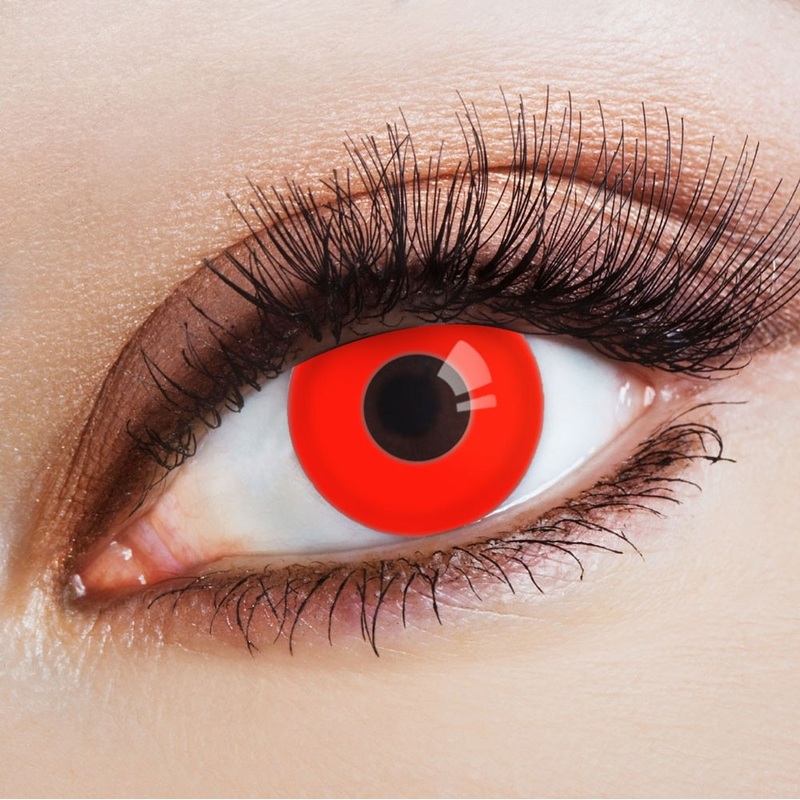 Annual contact lens Red Witch