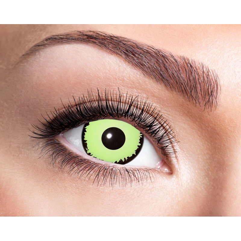 Avatar green contact lens