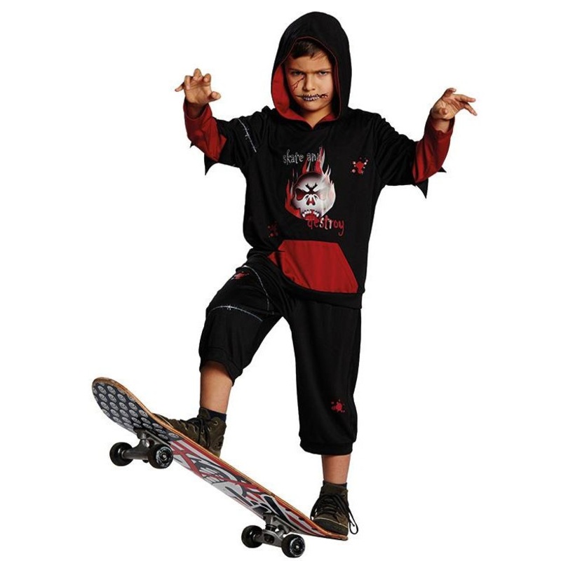 Bloody Halloween skater child costume 128