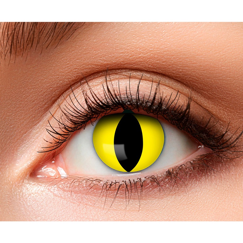 Creepy Cat Eyes Weekly Contact Lens