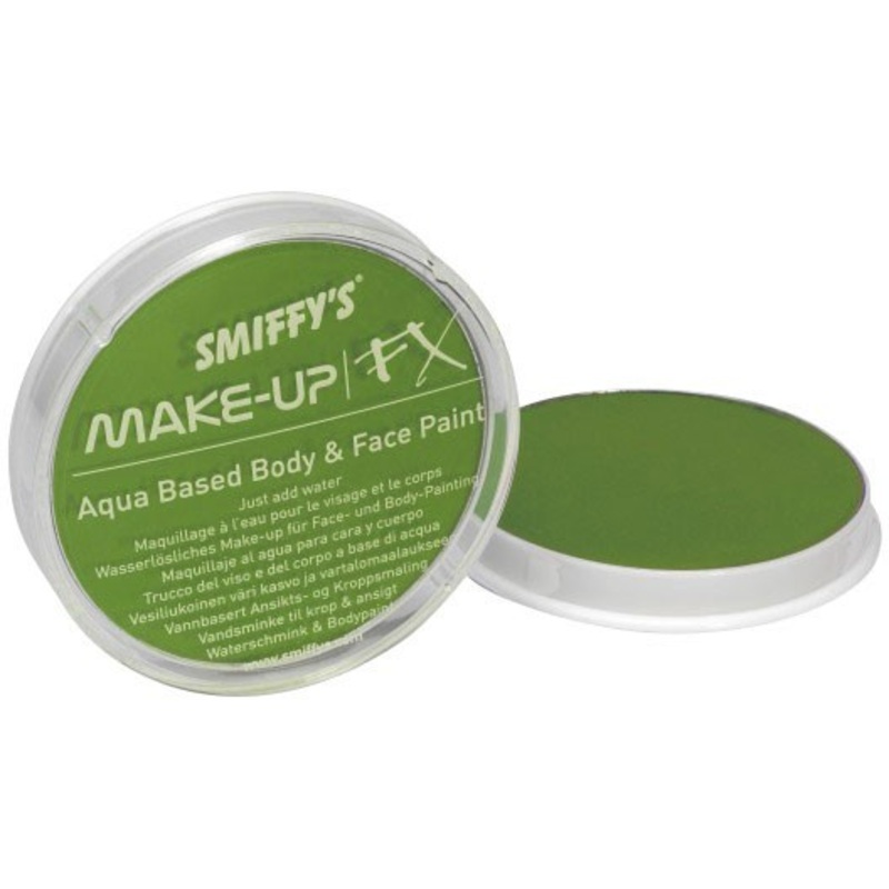 Green Face and Body Make-Up
