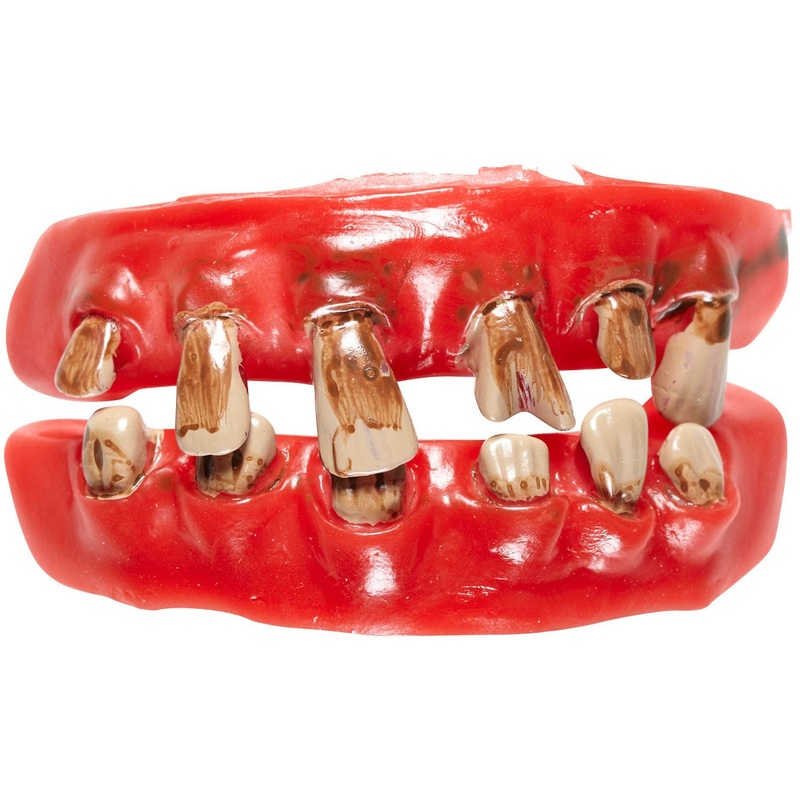 Horror Zombie False Teeth
