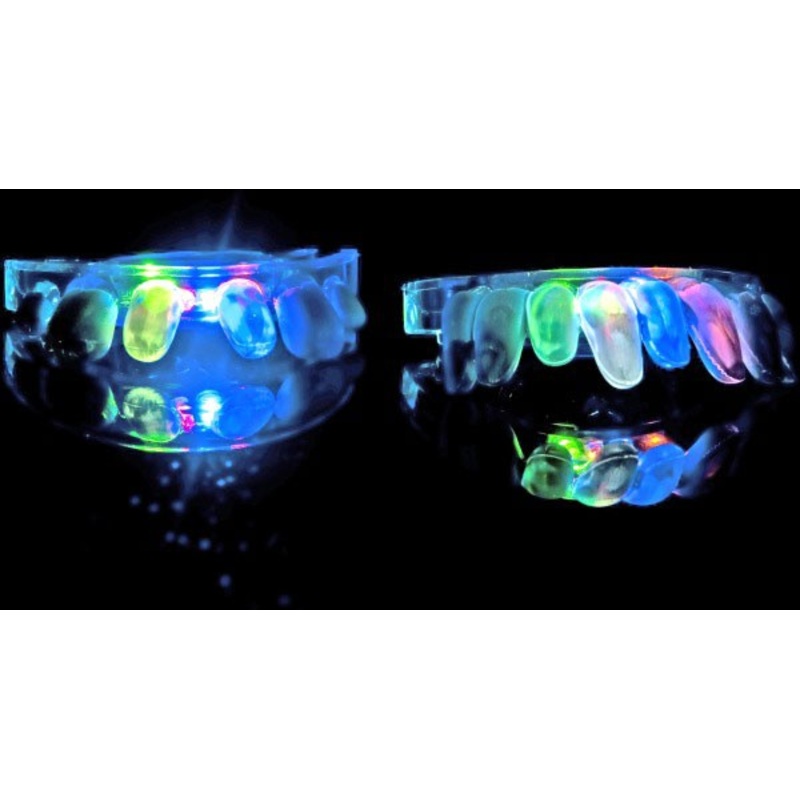 Luminous blinkie teeth