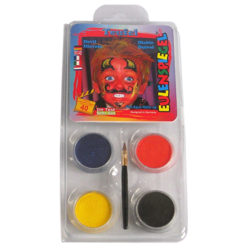 Make-up set Satan Devil's Roast