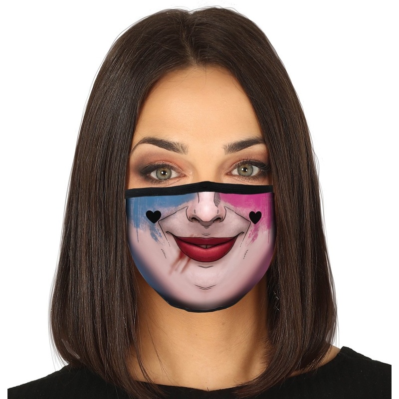 Mouth nose mask horror doll