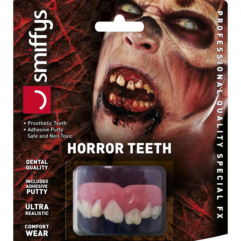 Realistic zombie teeth