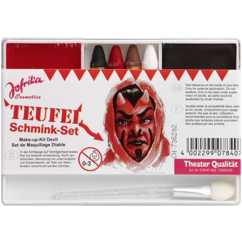 Red devil makeup palette